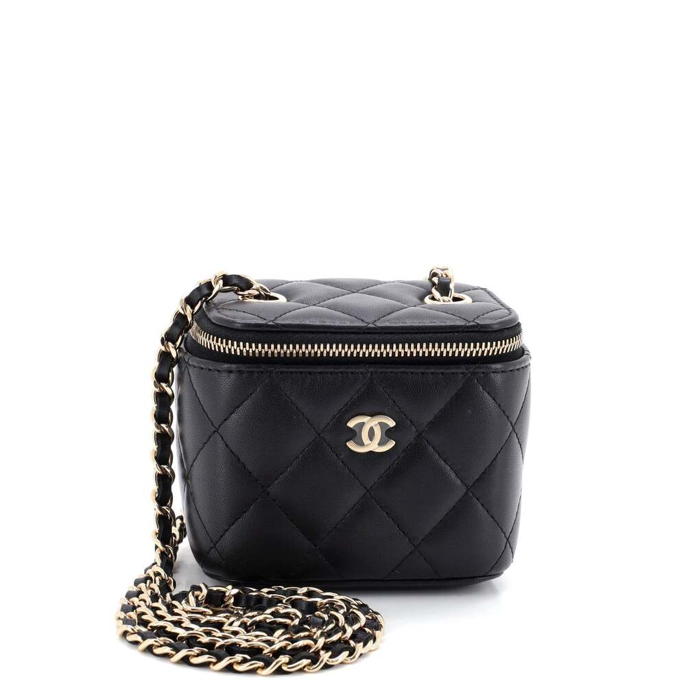 Chanel Classic Vanity Case With Chain #239868C36B